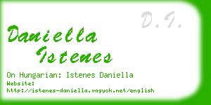 daniella istenes business card